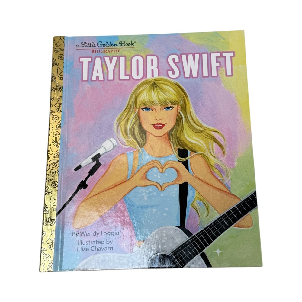 Little Golden Book Taylor Swift HC Book 9780593566718 2023 Biography Music Fan